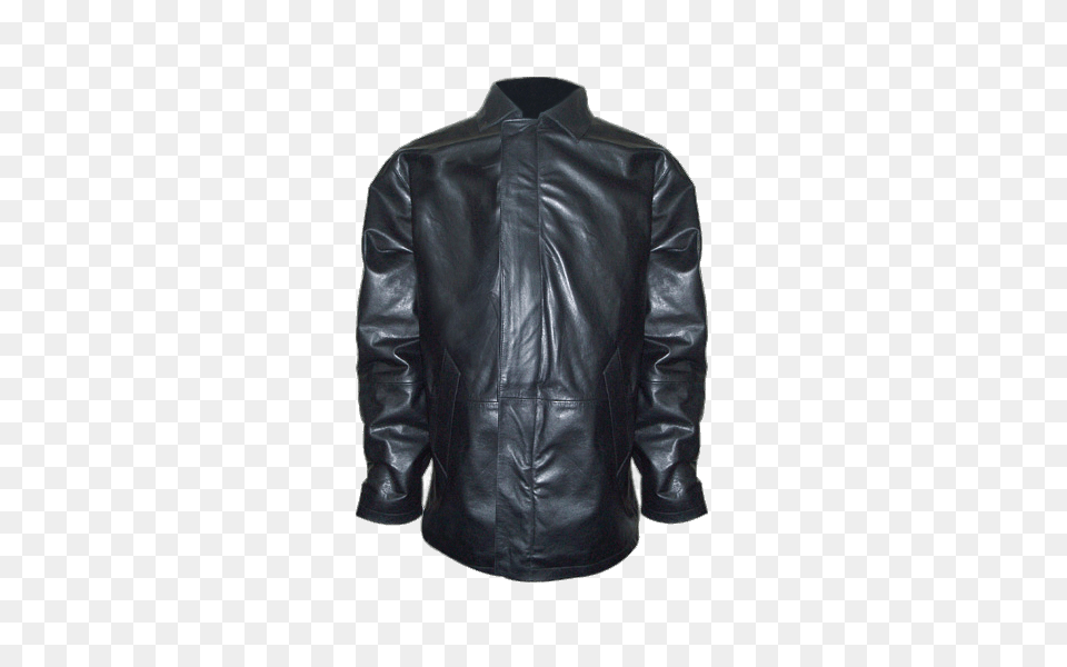 Leather Bulletproof Bodyguard Jacket, Clothing, Coat, Leather Jacket Free Png