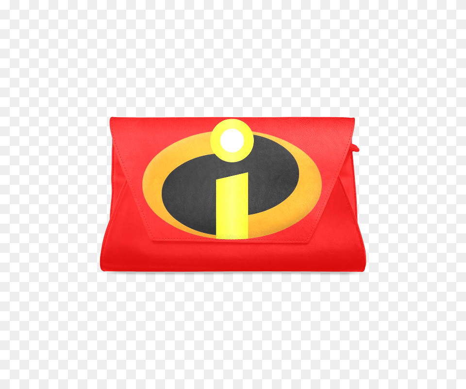 Leather Designer Clutch Bag With The Incredibles Logo Psylockebags, Accessories, Handbag, Candle Free Png Download