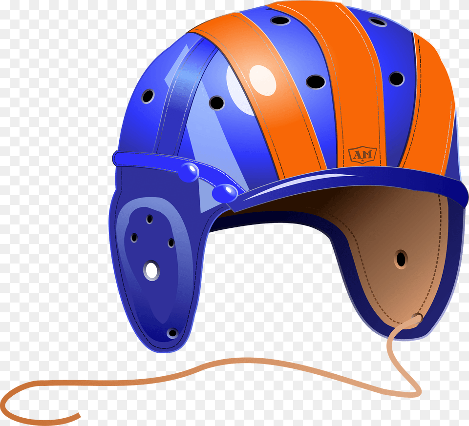 Leather Football Helmet Clipart, Crash Helmet, Clothing, Hardhat, American Football Png Image