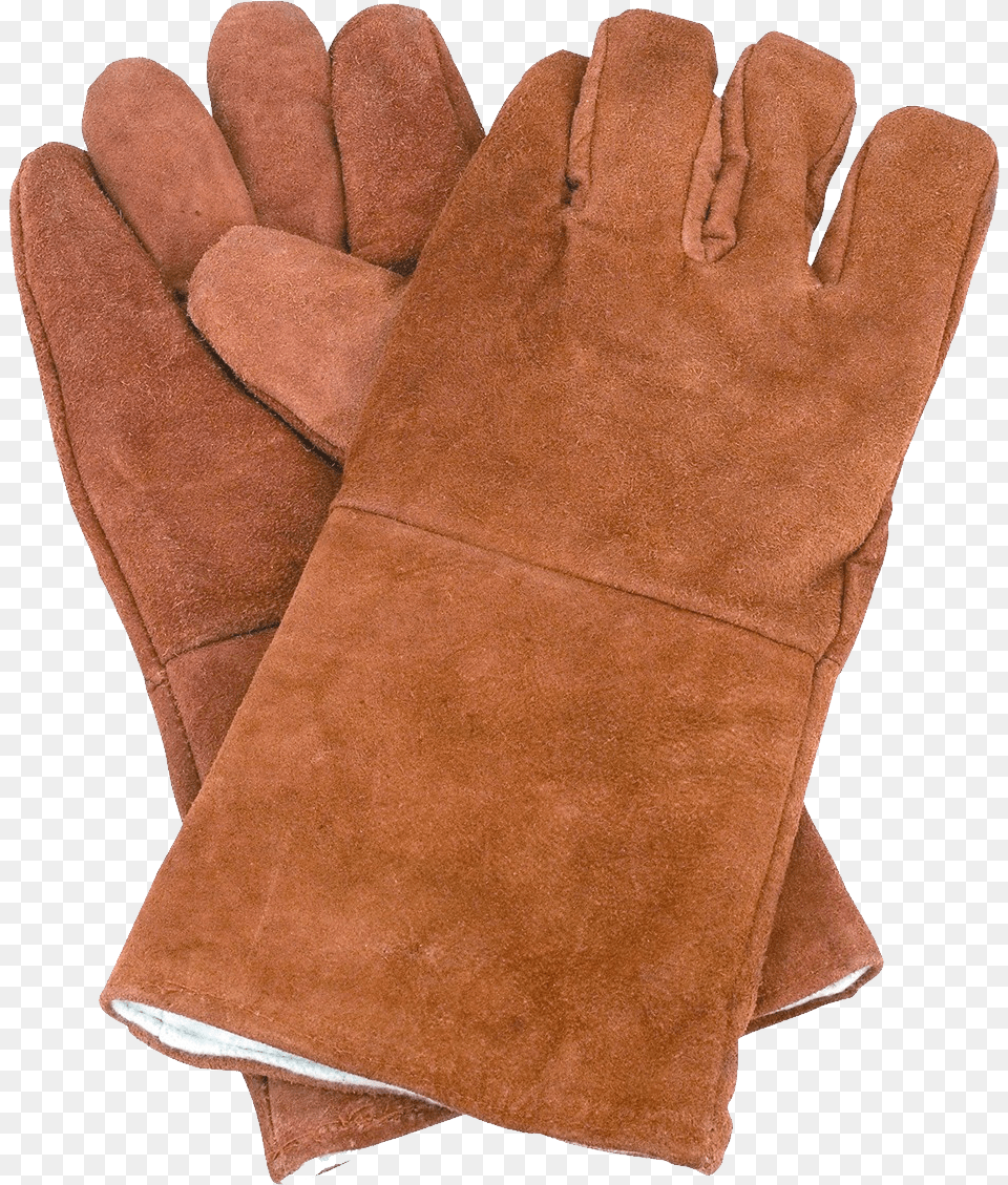 Leather Gloves For Welding, Clothing, Fleece, Glove Free Transparent Png