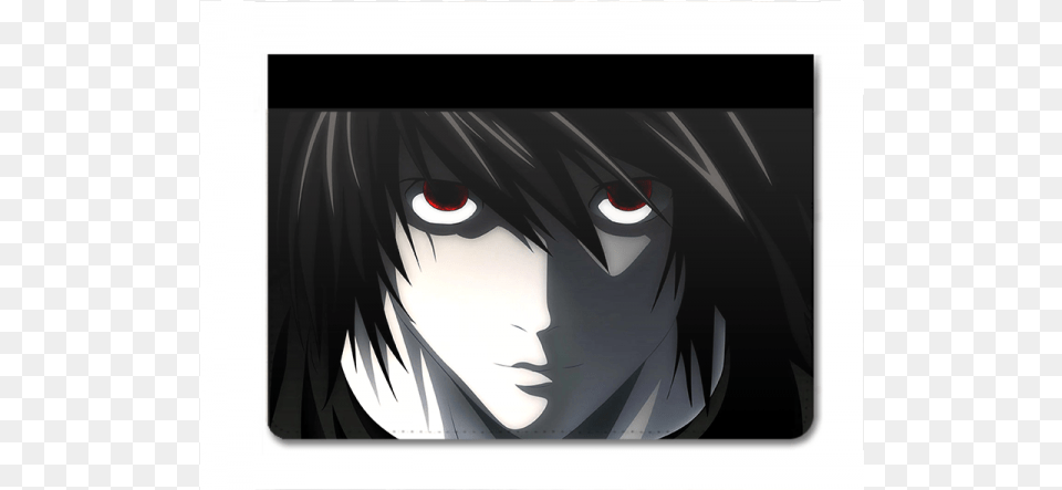 Leather Ipad Death Note 04 Gambar L Death Note, Book, Comics, Publication, Adult Free Png Download