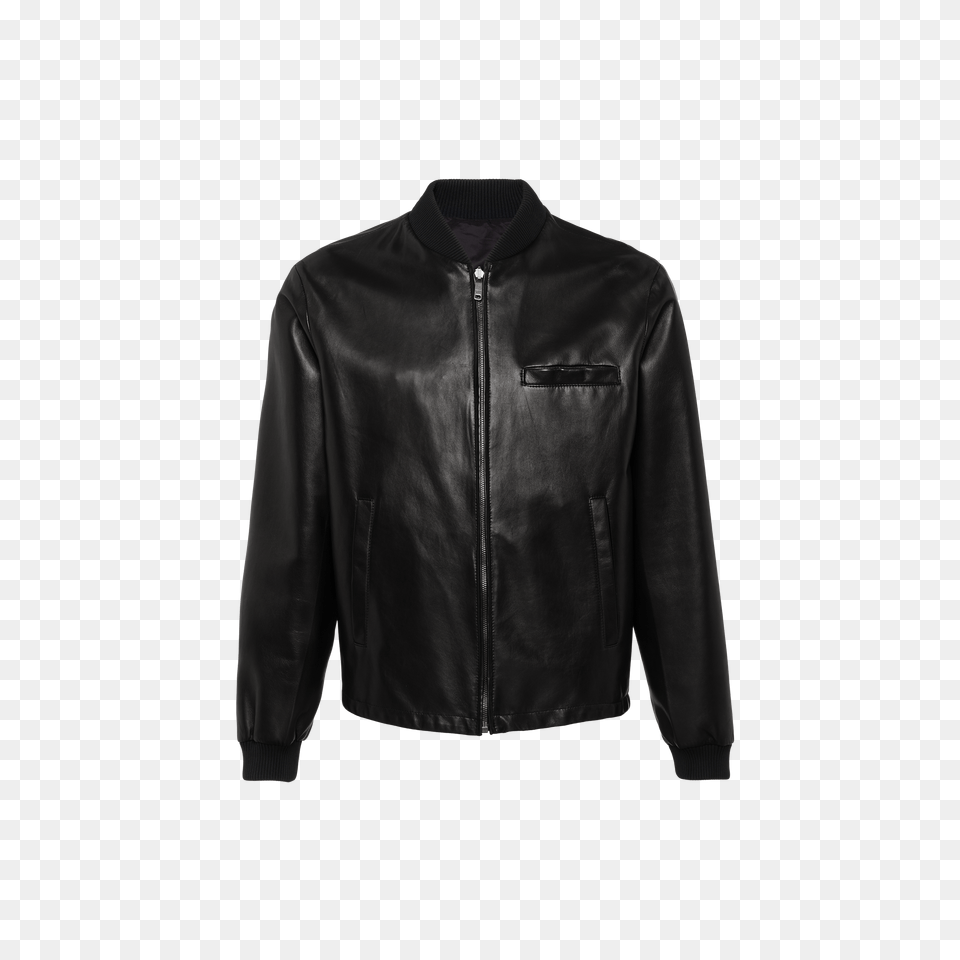 Leather Jacket, Clothing, Coat, Leather Jacket Free Transparent Png