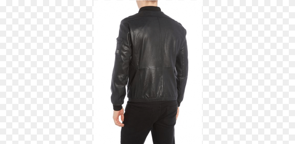 Leather Jacket, Clothing, Coat, Hoodie, Knitwear Free Png Download