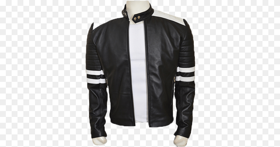 Leather Jacket, Clothing, Coat, Leather Jacket Free Png Download
