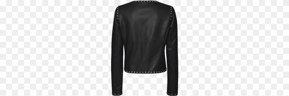 Leather Jacket, Clothing, Coat, Long Sleeve, Sleeve Png