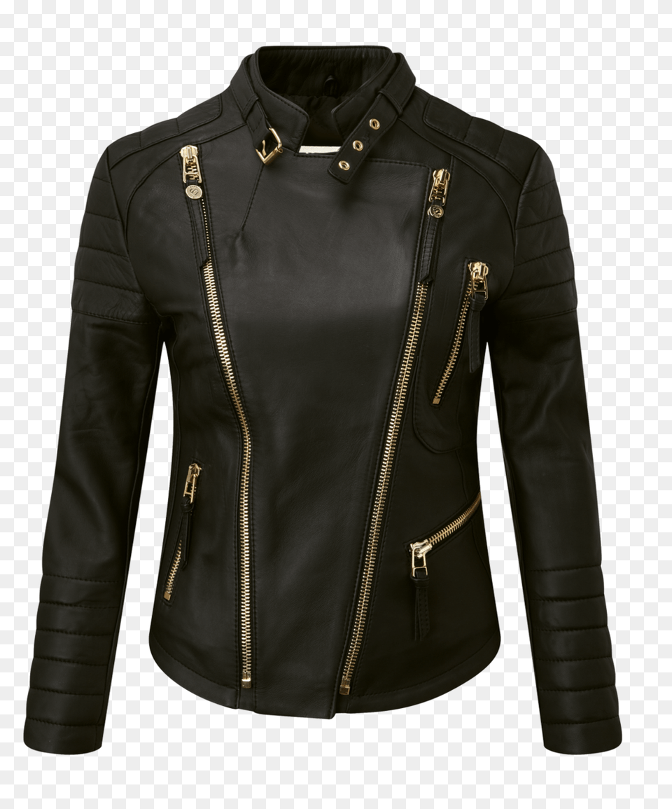 Leather Jacket, Clothing, Coat, Leather Jacket Png Image