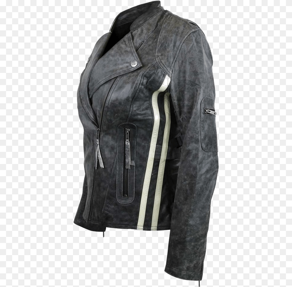 Leather Jacket, Clothing, Coat, Leather Jacket Free Png Download