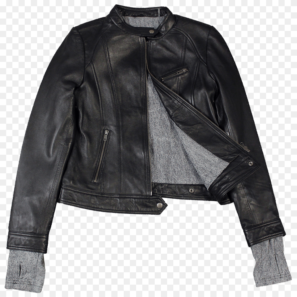 Leather Jacket, Clothing, Coat, Leather Jacket Png