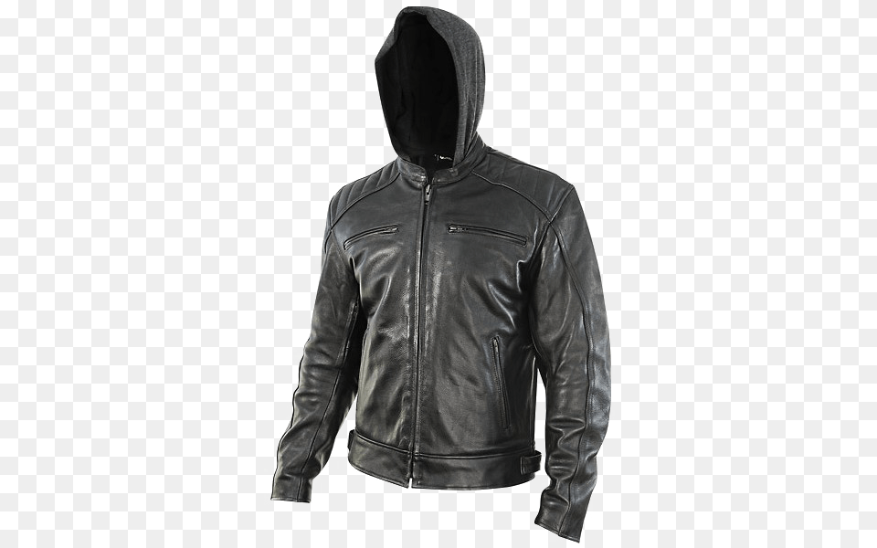Leather Jacket, Clothing, Coat, Leather Jacket Free Transparent Png
