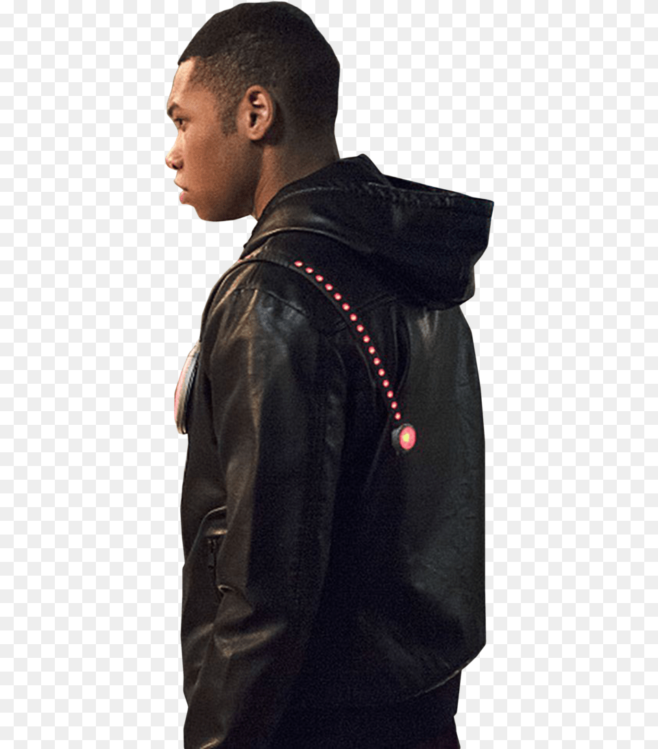 Leather Jacket, Adult, Man, Male, Coat Png