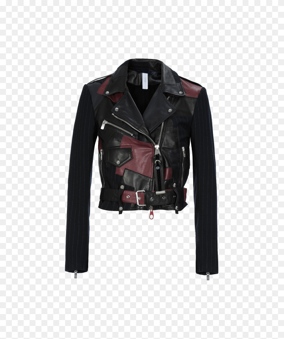 Leather Jacket, Clothing, Coat, Leather Jacket Free Png Download