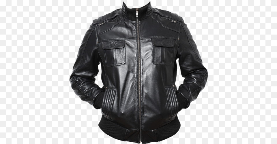 Leather Jacket Clothing Fashion Leather Jacket Men, Coat, Hoodie, Knitwear, Leather Jacket Png