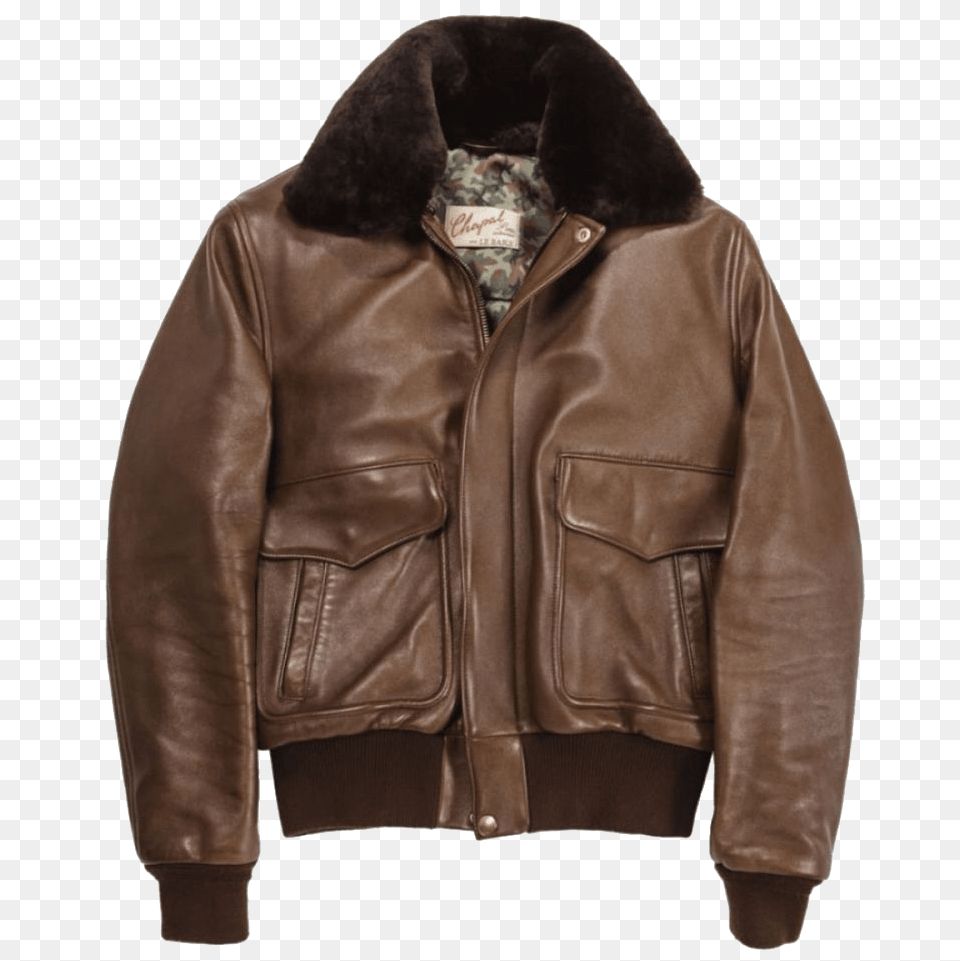 Leather Jacket Transparent Image Leather Aviator Jacket, Clothing, Coat, Leather Jacket Png
