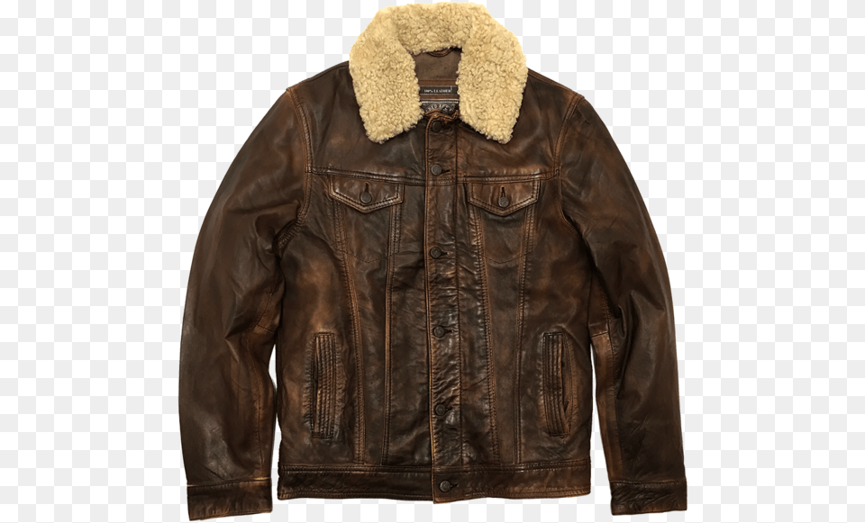 Leather Jacket Transparent Leather Jacket, Clothing, Coat, Leather Jacket Png Image