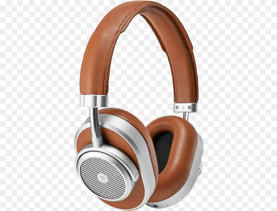 Leather Noise Cancelling Headphones, Electronics Png Image