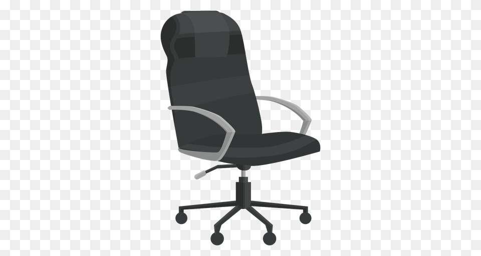 Leather Office Chair Clipart, Cushion, Furniture, Home Decor Free Png Download