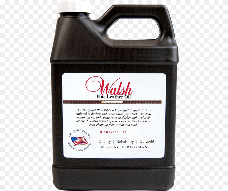 Leather Oil 32oz Walsh, Food, Seasoning, Syrup, Bottle Png