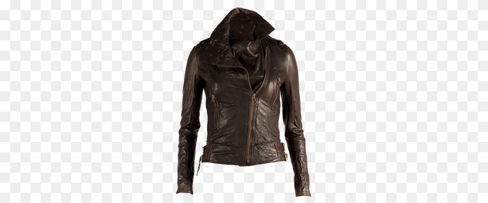 Leather Women Jacket Transparent, Clothing, Coat, Leather Jacket Png Image