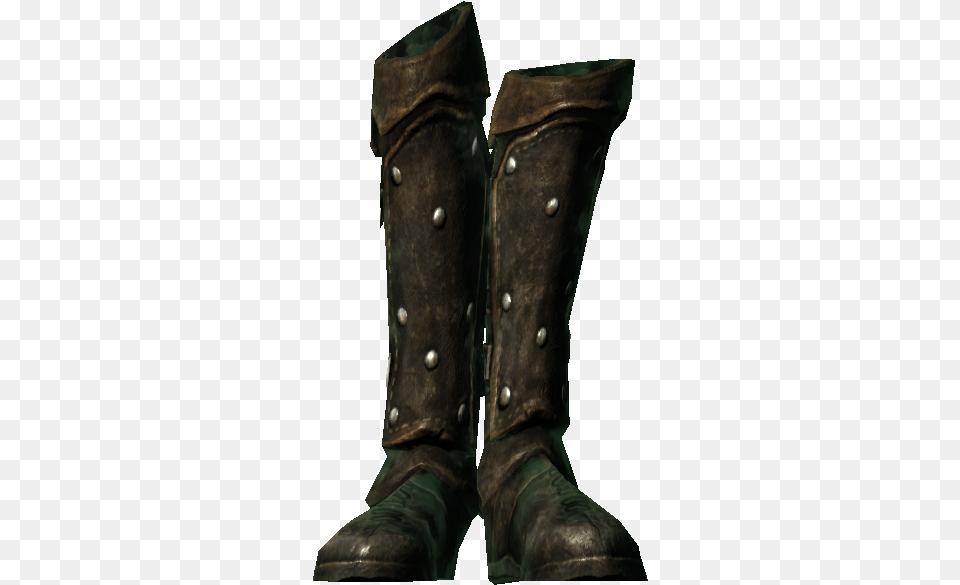 Leatherbootsofsneaking Skyrim Leather Boots, Boot, Clothing, Footwear, Cowboy Boot Free Png