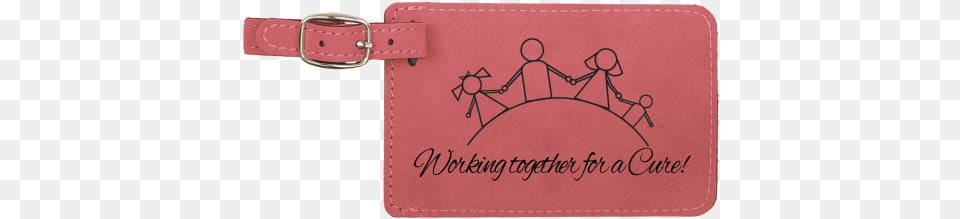 Leatherette Luggage Tag In Pink Printed Leatherette Luggage Tag Pink, Accessories, Bag, Handbag Free Png