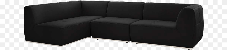 Leatherette Sofa Set In L Shape With Short Back Studio Couch, Furniture, Cushion, Home Decor Free Png