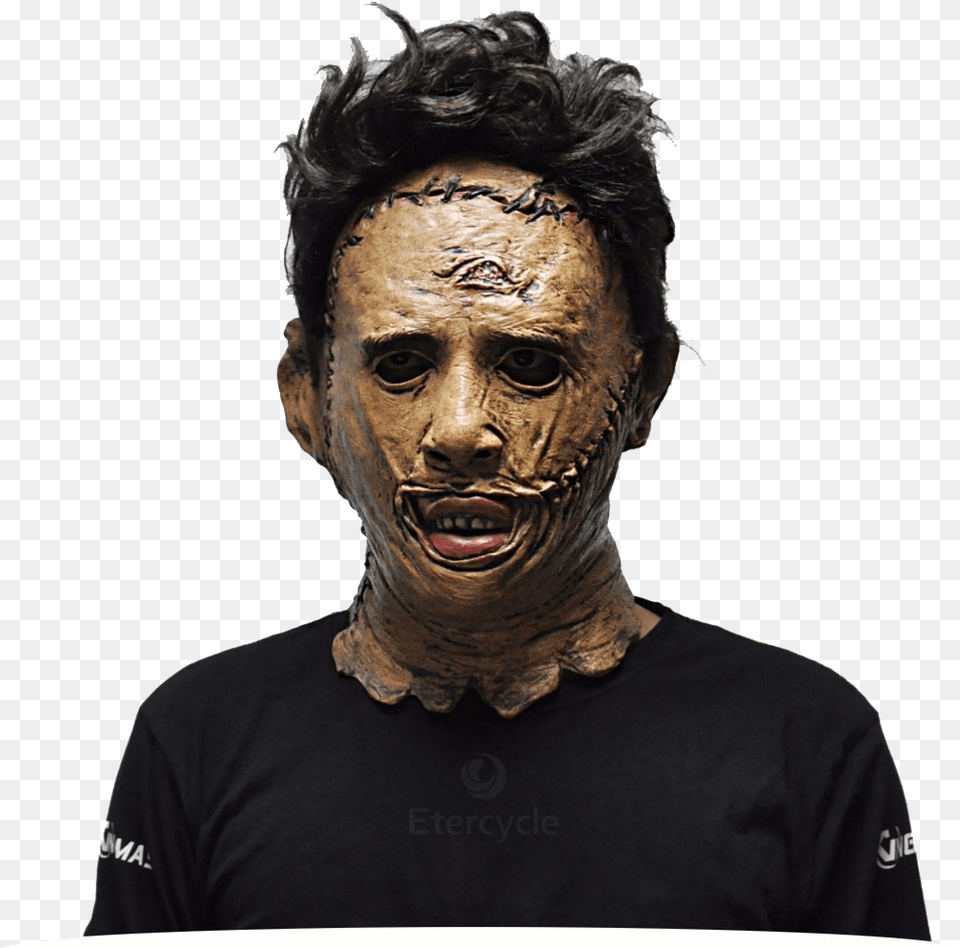 Leatherface Mask The Texas Chainsaw Massacre Texas Chainsaw Massacre Leatherface Masks Scary Movie, Adult, Face, Head, Male Free Png