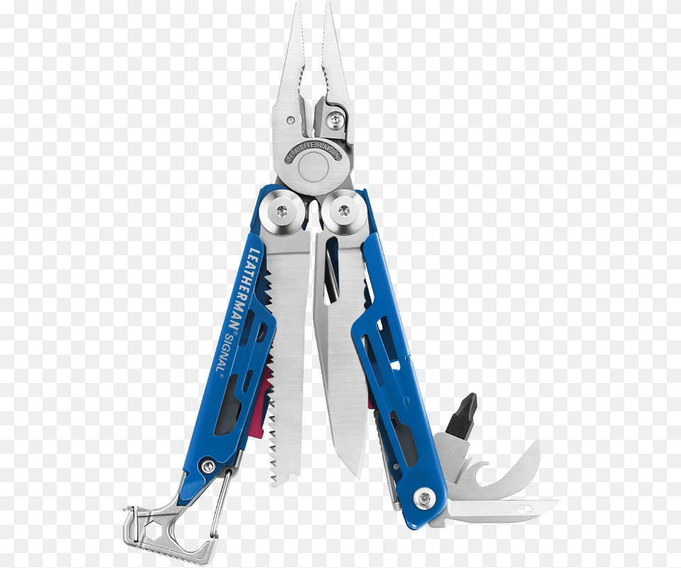 Leatherman Signal Cobalt, Device, Pliers, Tool, Tape Free Png Download