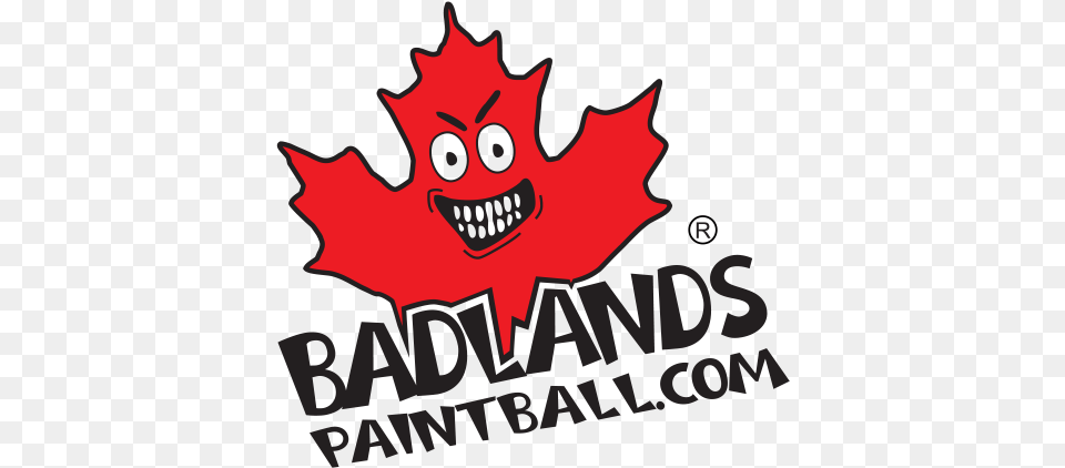 Leave A Review For Badlandspaintball Badlands Paintball Logo, Leaf, Plant, Tree, Animal Free Png Download