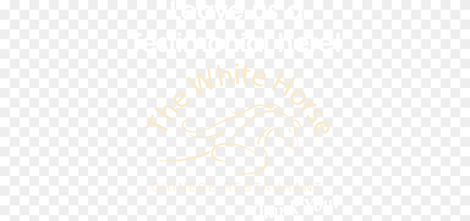 Leave A Testimonial White Horse Line Art Arabian Or Morgan Horse Decal Large Black, Advertisement, Book, Publication, Text Free Png