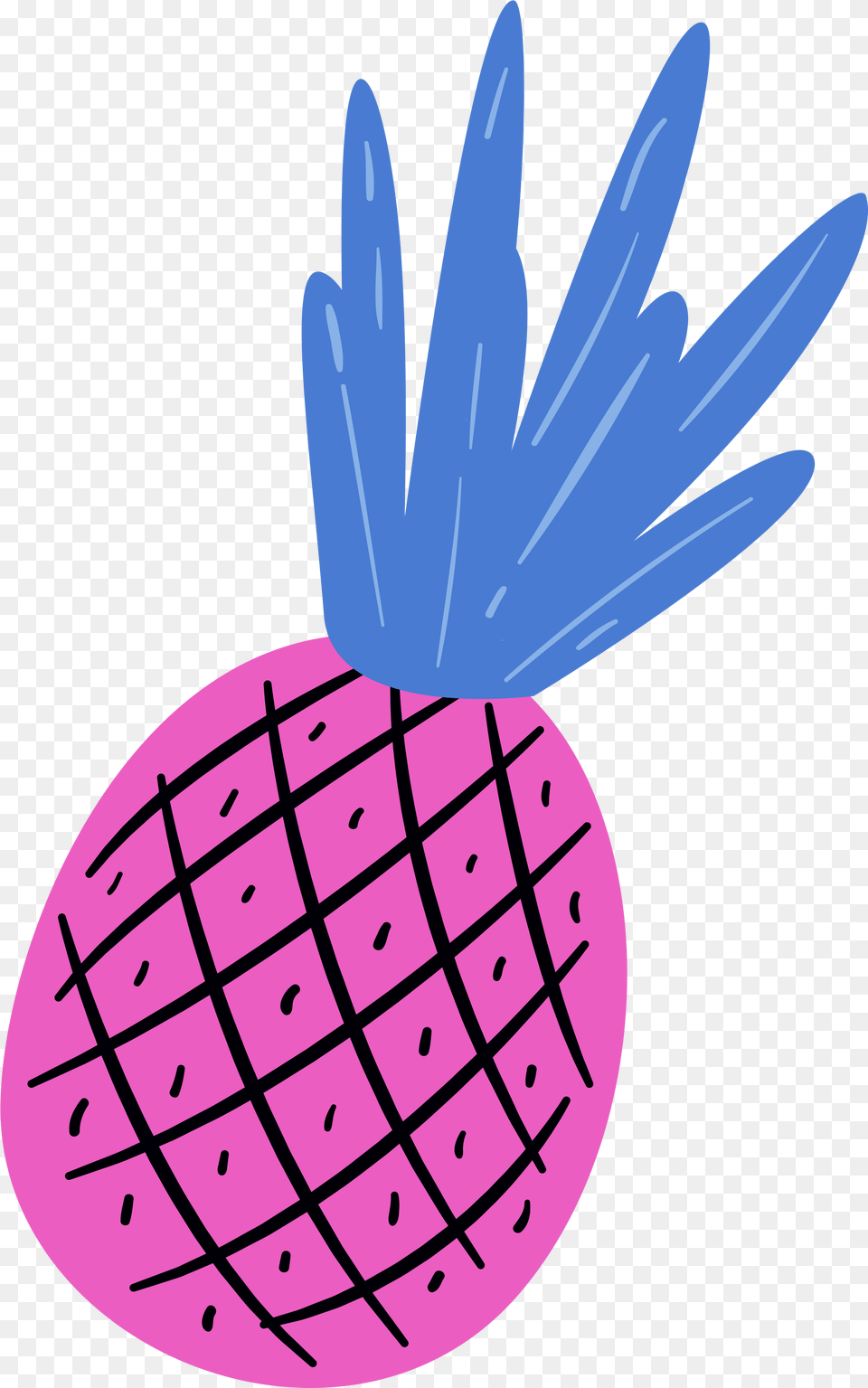 Leave Colorful Pineapple Clipart Transparent Fun Clipart, Produce, Plant, Food, Fruit Png