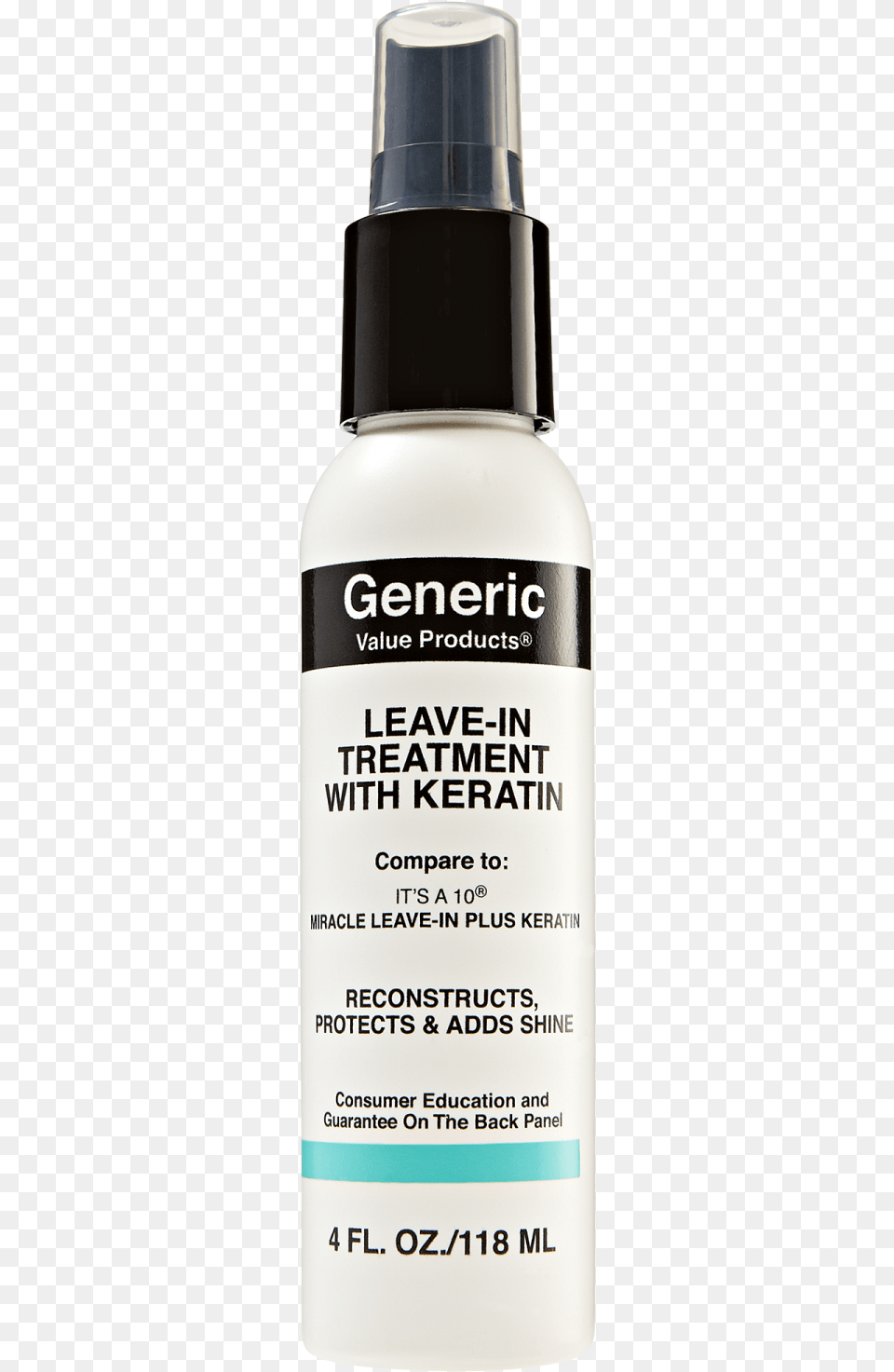 Leave In Treatment With Keratin Compare To It39s A 10 Tea Tree Oil Shampoo Compare To Paul Mitchell Tea Tree, Bottle, Cosmetics, Perfume Png