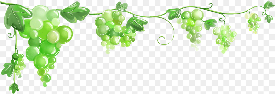Leaves Clipart Grape, Food, Fruit, Grapes, Plant Png Image