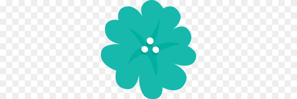 Leaves Clipart Luau, Plant, Daisy, Flower, Turquoise Free Png