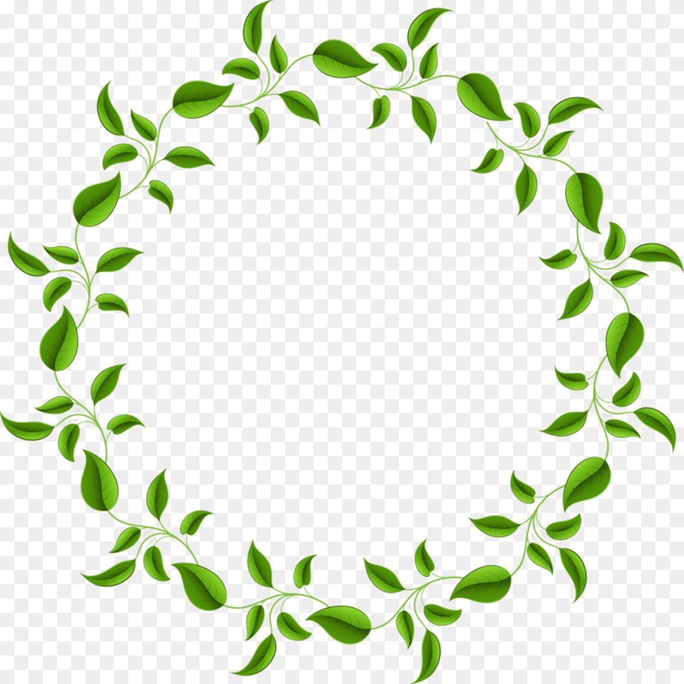 Leaves Frame Circleframe Border Ftestickers Veganer Af Veganer Aufkleber Vaganism Vegetarier, Art, Floral Design, Graphics, Green Free Png