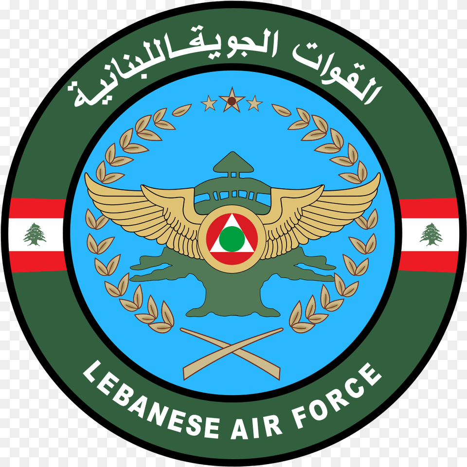 Lebanese Air Force Logo, Badge, Emblem, Symbol Png Image