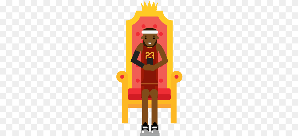 Lebron Jame Emoji Transparent, Furniture, Boy, Child, Male Png Image