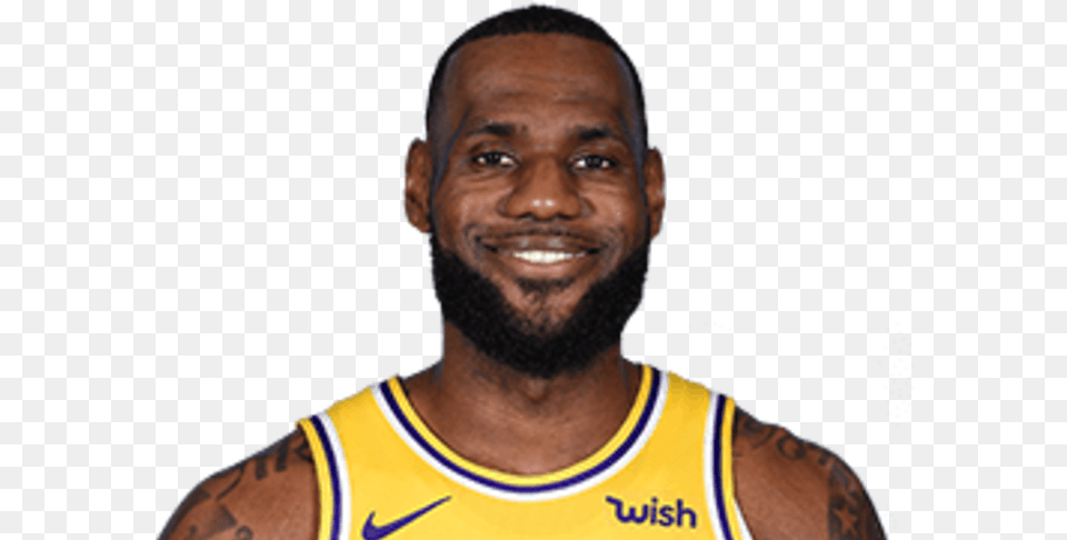 Lebron James, Smile, Person, Neck, Head Png Image