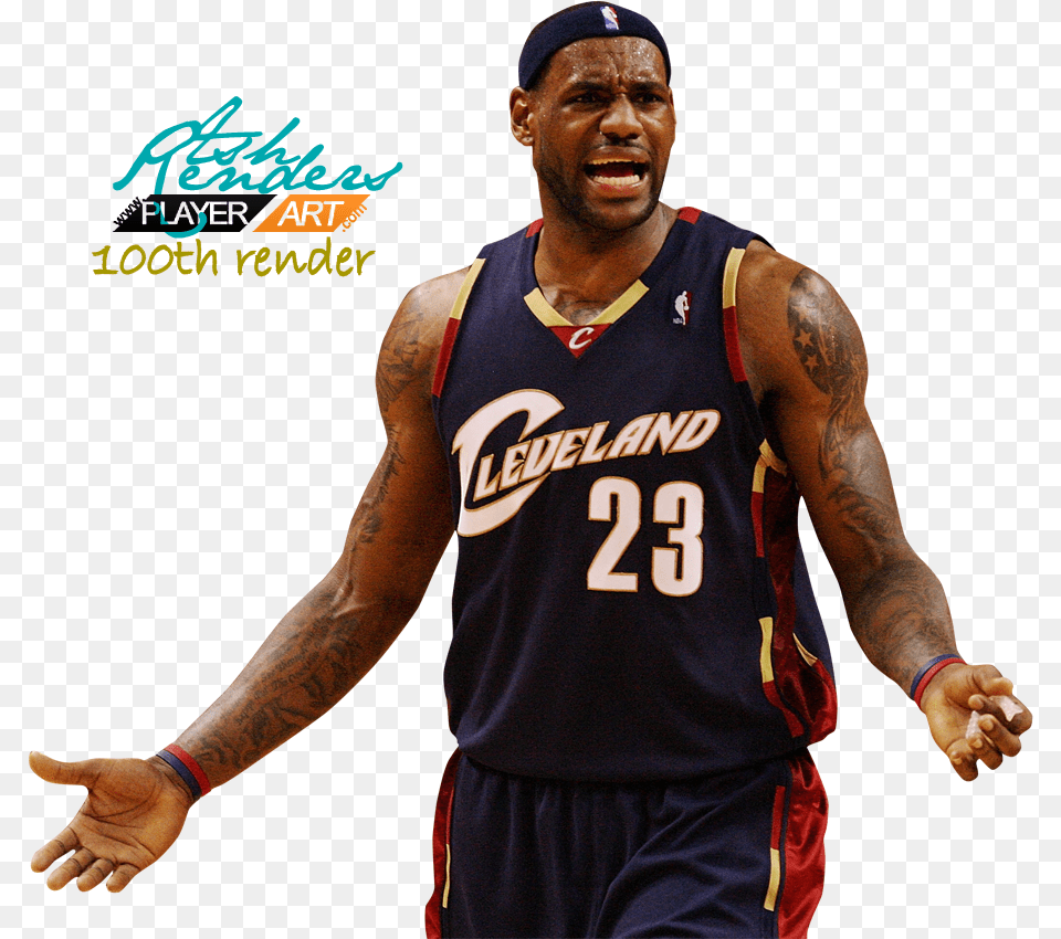 Lebron James, Tattoo, Skin, Body Part, Person Free Transparent Png