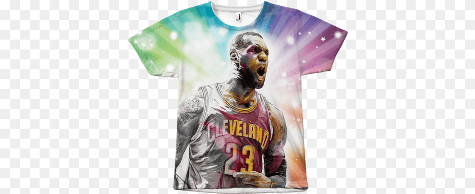 Lebron James Cleveland Cavaliers American Basketball Lebron James Iphone 7 Plus Case, Clothing, Shirt, T-shirt, Adult Free Png Download