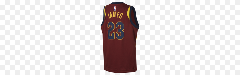 Lebron James Cleveland Cavaliers Nike Icon Edition Swingman Older, Clothing, Shirt, T-shirt, Jersey Png