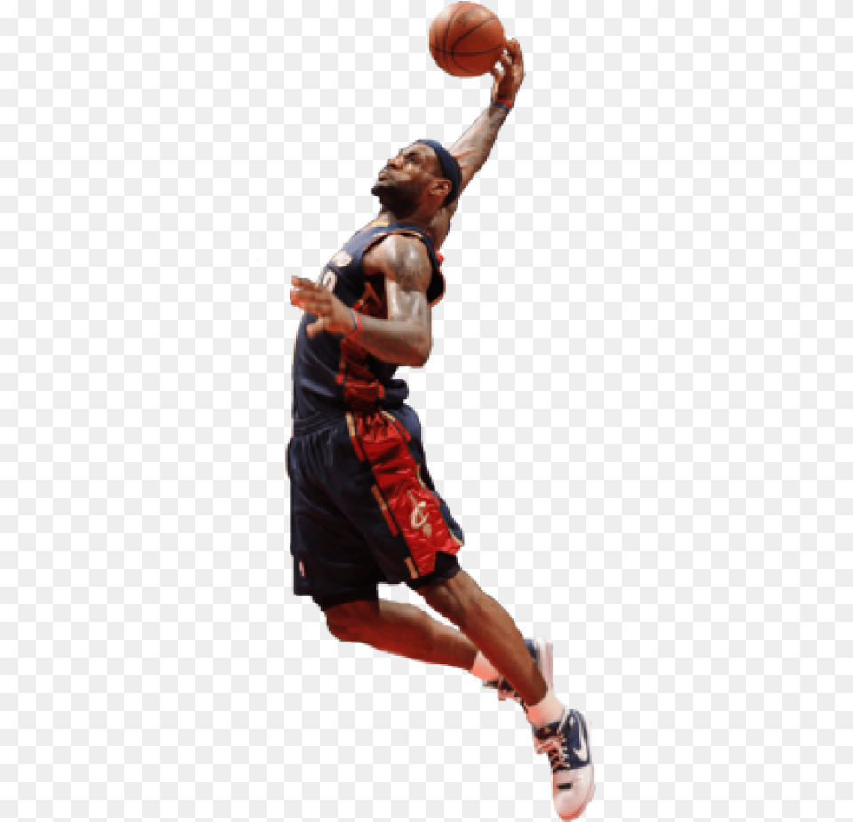 Lebron James Dunk 2 Imagetitle Lebron James Dunk, Sport, Ball, Basketball, Basketball (ball) Free Transparent Png