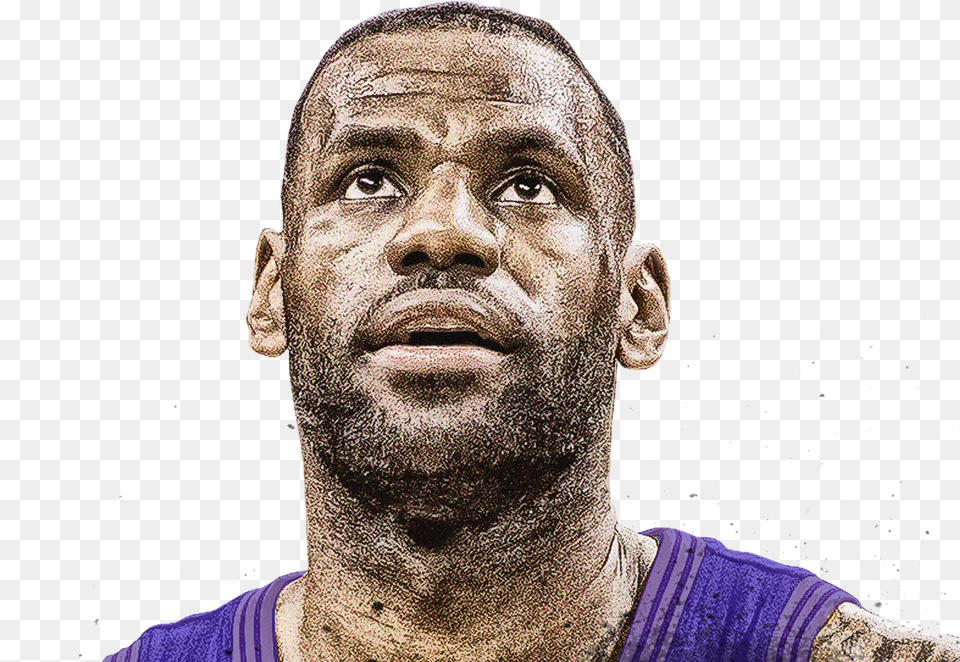 Lebron James Face, Adult, Photography, Person, Neck Png Image