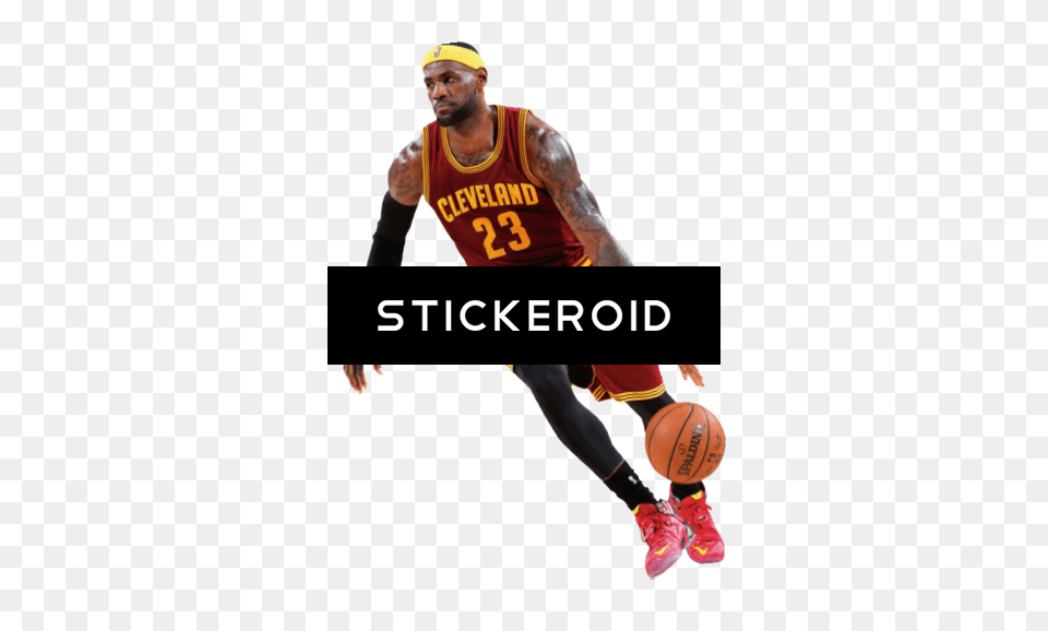 Lebron James Fathead Lebron James Wall Decals Size Large, Adult, Person, Man, Male Free Png Download