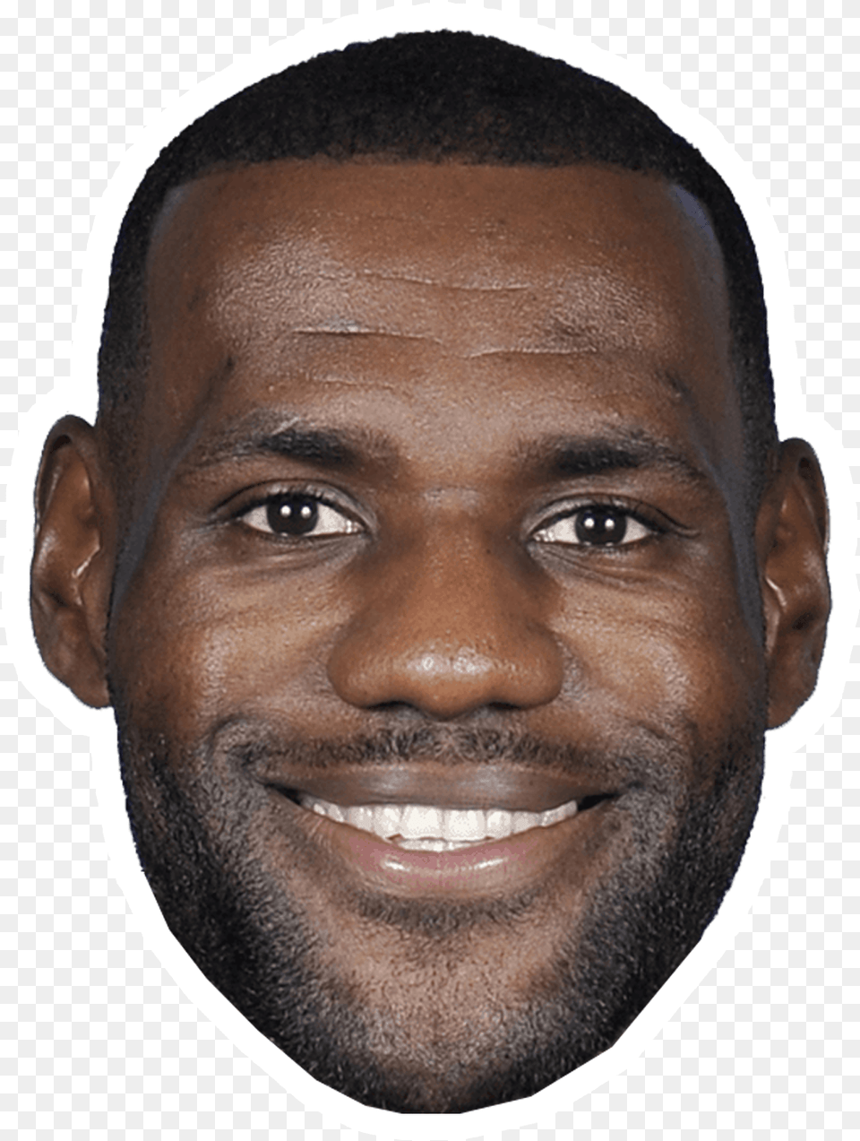 Lebron James Head For Free Download On Mbtskoudsalg Nba Miami Heat Lebrone James Face Mask, Adult, Portrait, Photography, Person Png Image