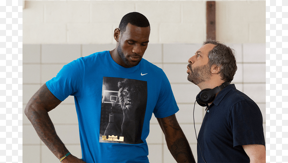 Lebron James Judd Apatow, Clothing, T-shirt, Adult, Male Free Png Download