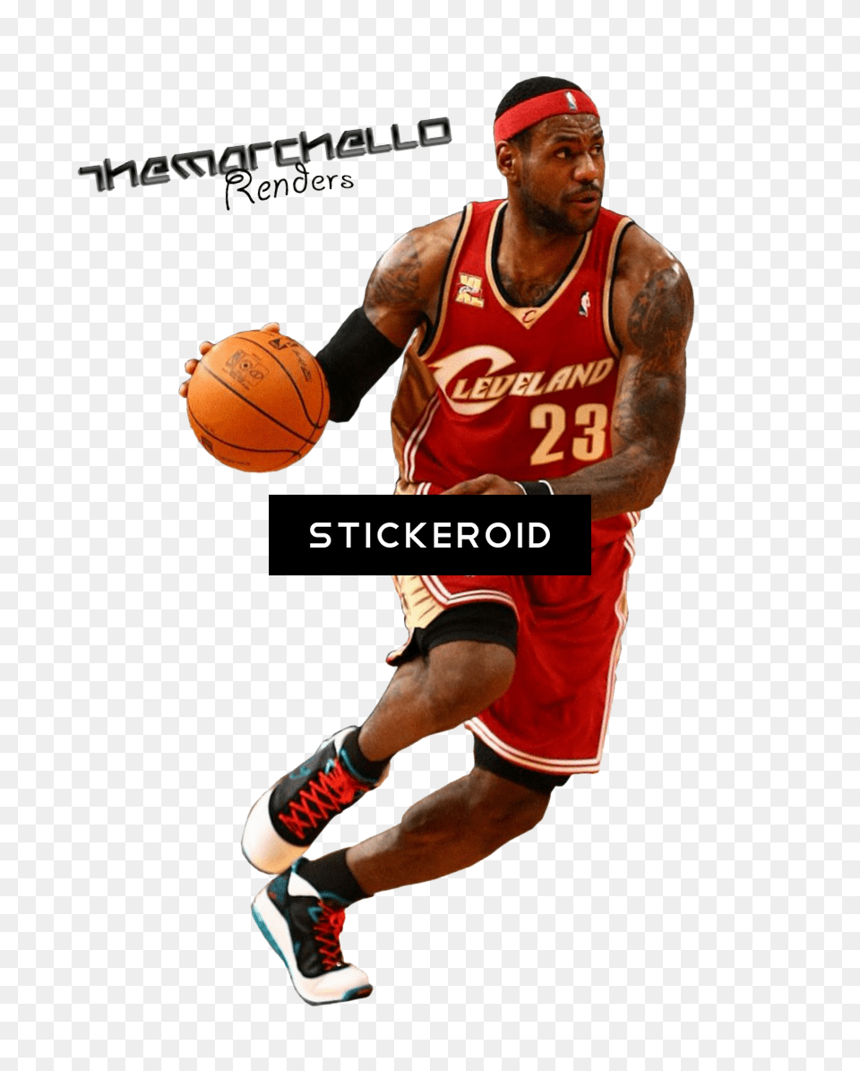 Lebron James Lebron James Cleveland Cavaliers Basketball Sport, Adult, Shoe, Person, Man Free Transparent Png