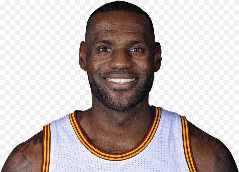 Lebron James Recorded His 11th 50 Point Game To Deron Williams, Smile, Body Part, Person, Face Png Image
