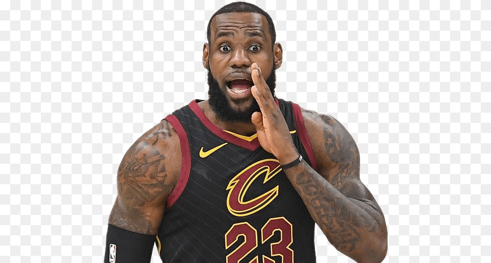 Lebron James Transparent Image Lebron James, Face, Head, Person, Skin Free Png Download