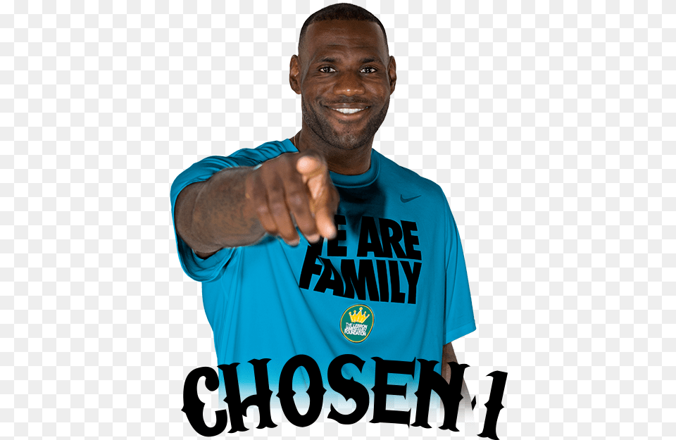 Lebron James We Are Family, T-shirt, Body Part, Clothing, Shirt Png Image