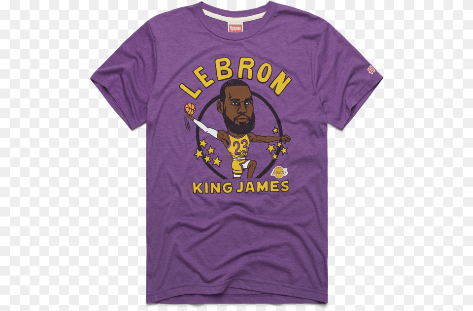 Lebron King James Lakers Homage Nba Jam T Shirts, Clothing, Shirt, T-shirt, Adult Png Image